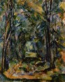 El callejón de Chantilly 1888 Paul Cezanne bosque